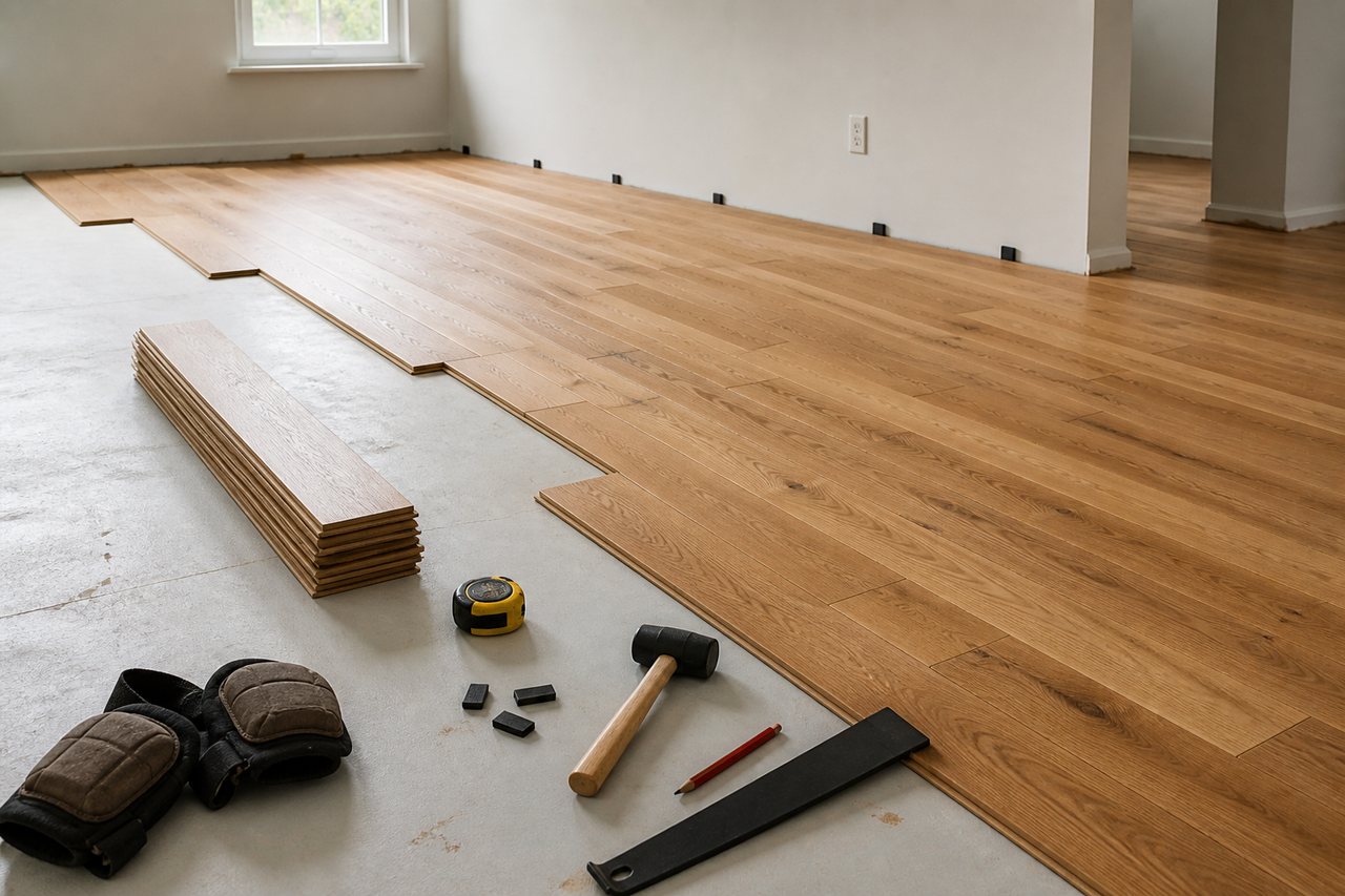 Plancher bois : 7 contrôles avant une pose qui ne bouge pas