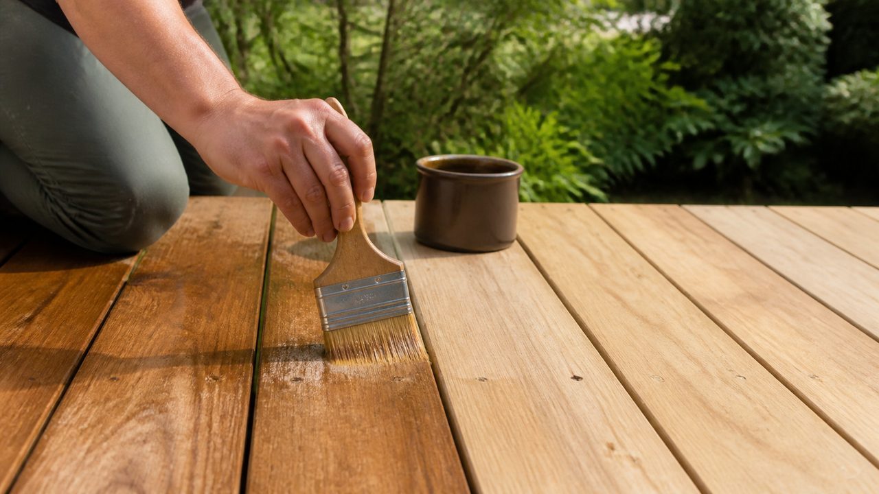 Appliquer un saturateur sur une terrasse bois