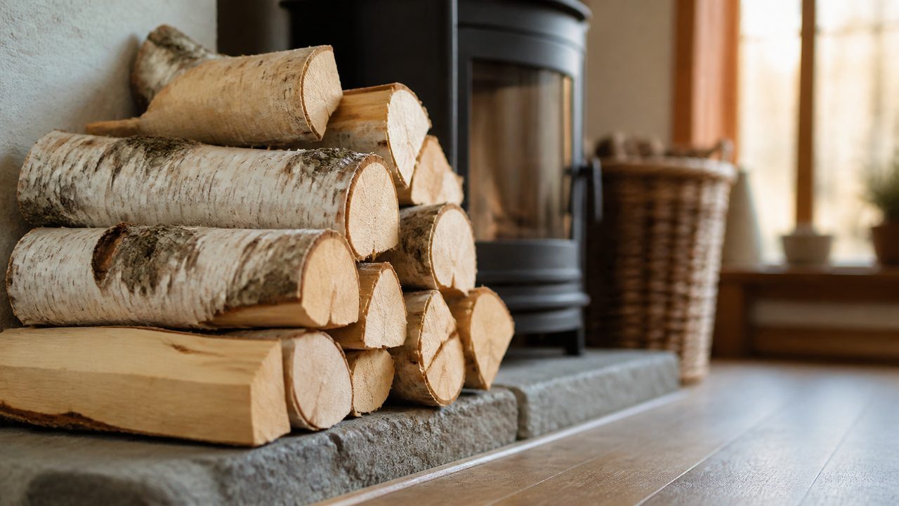 Bouleau comme bois de chauffage : avis, rendement et séchage