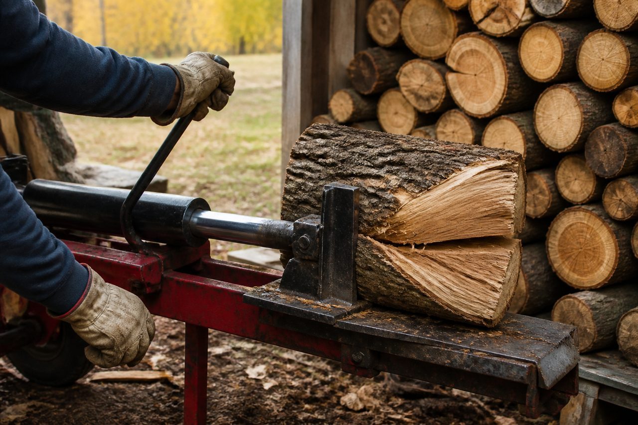 Fendeuse à bois manuelle : 7 critères pour fendre sans s’épuiser