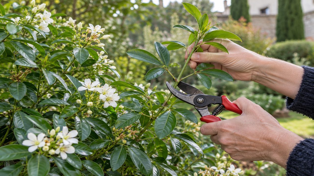 Taille de l’oranger du Mexique : 7 gestes précis pour préserver sa floraison